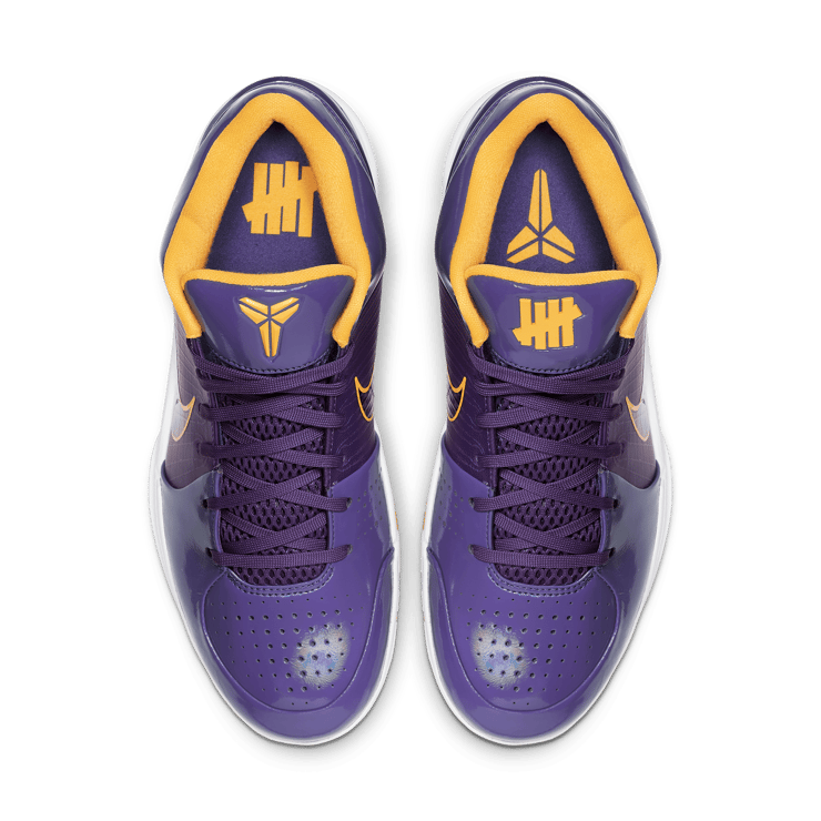 Nike Kobe 4 Protro Undefeated Los Angeles Lakers Angle 4