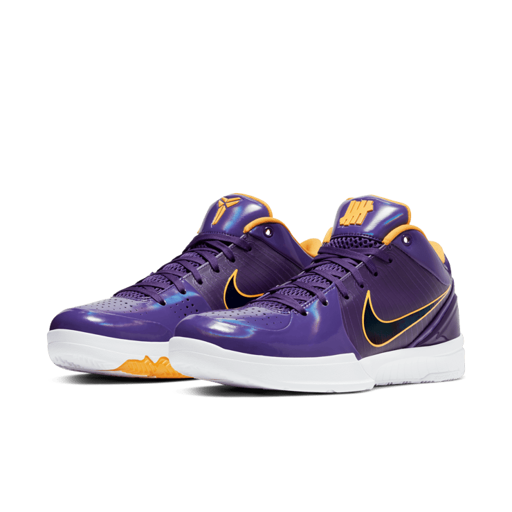 Nike Kobe 4 Protro Undefeated Los Angeles Lakers Angle 5