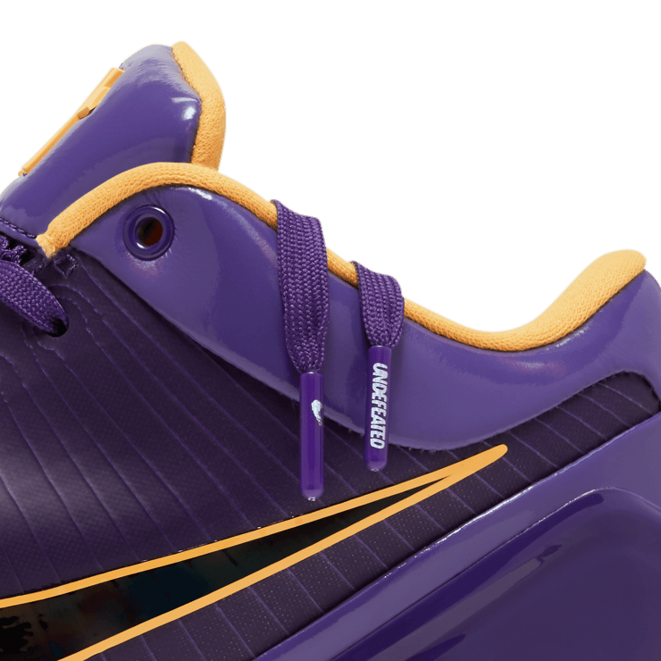 Nike Kobe 4 Protro Undefeated Los Angeles Lakers Angle 7