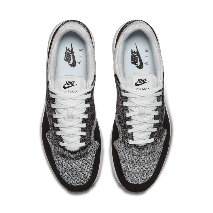 Nike Air Max 1 Ultra Fkynit White Black Angle 1
