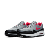 Nike Air Max 1 Golf Particle Grey Red Angle 2