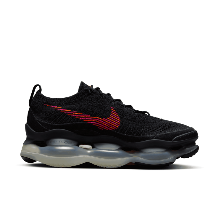 Nike Air Max Scorpion Black and Fireberry Angle 1