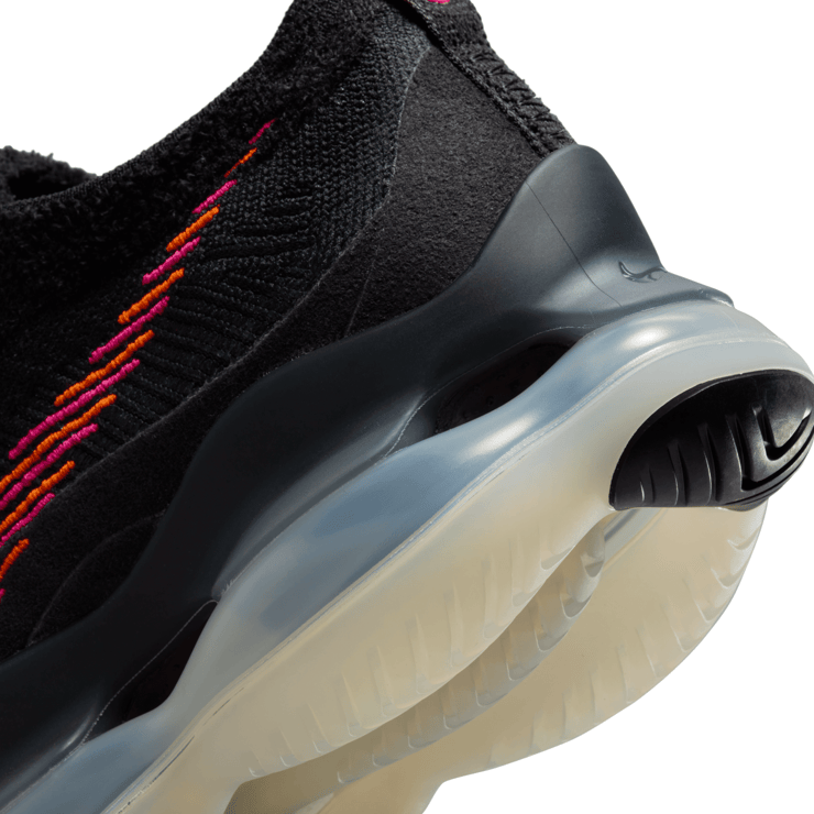 Nike Air Max Scorpion Black and Fireberry Angle 6