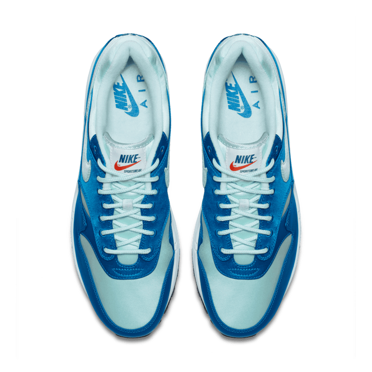 Nike Air Max 1 Satin Blue Nebula Angle 1