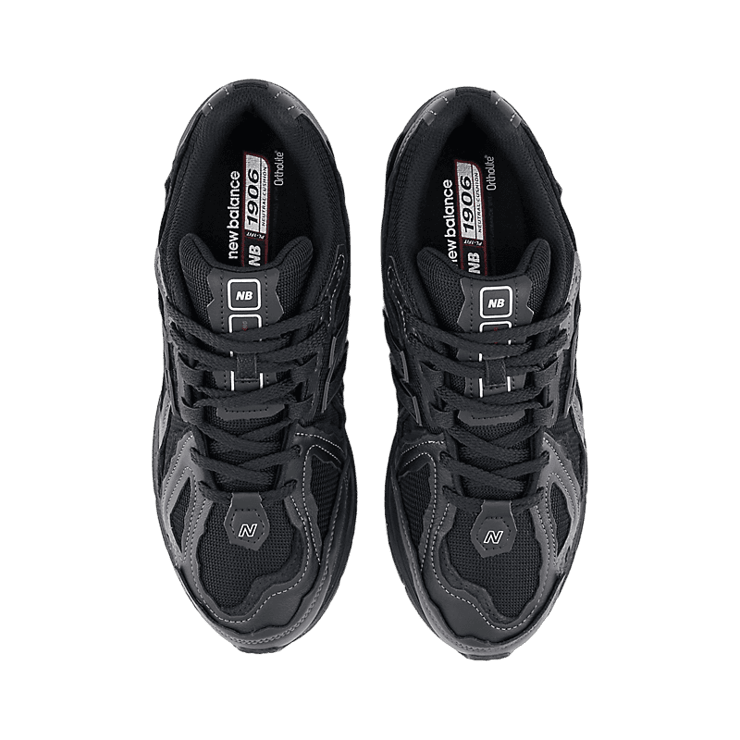 New Balance 1906D Protection Pack Black Leather Angle 1