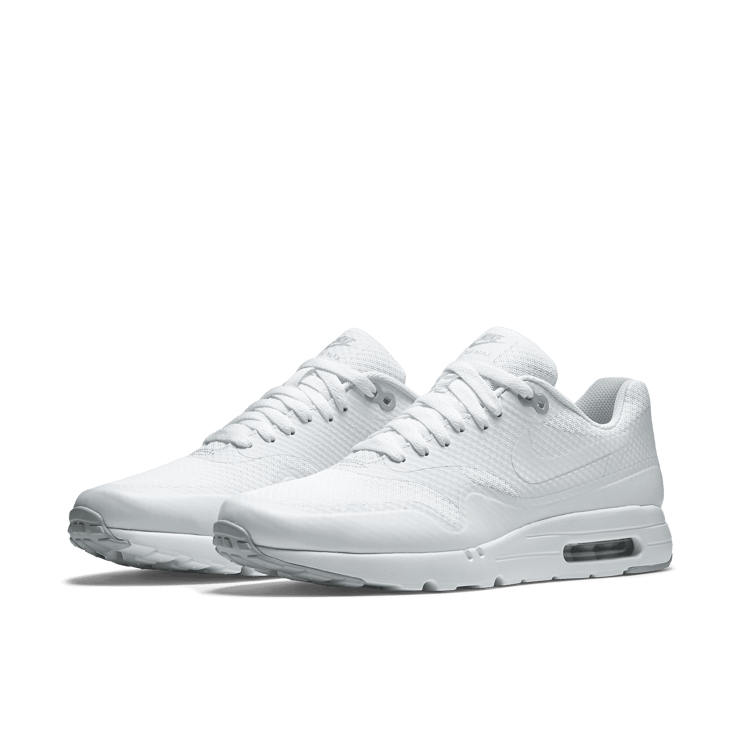 Nike Air Max 1 Ultra Essential Triple White Angle 2