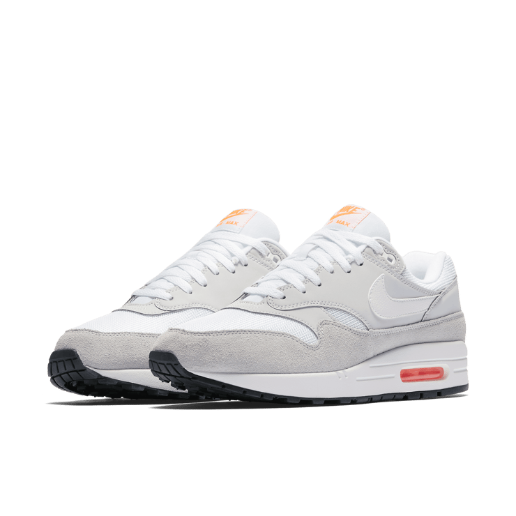 Nike Air Max 1 Pure Platinum Orange Angle 2