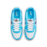 Nike Air Force 1 Low Split Light Photo Blue Deep Royal Blue (GS) Angle 1
