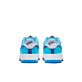 Nike Air Force 1 Low Split Light Photo Blue Deep Royal Blue (GS) Angle 3