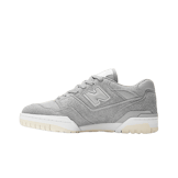 New Balance 550 Grey Suede Angle 0