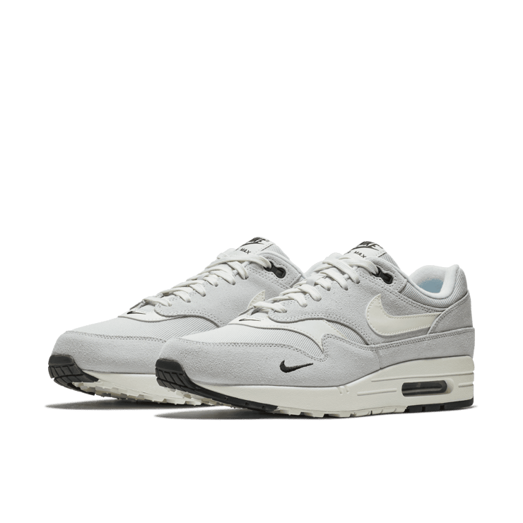 Nike Air Max 1 Mini Swoosh Pure Platinum Angle 2