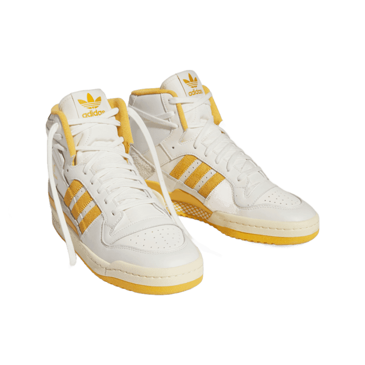 adidas Forum 84 High Easy Yellow Angle 2
