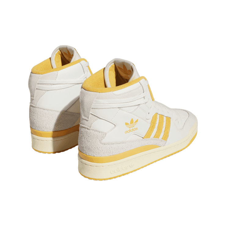 adidas Forum 84 High Easy Yellow Angle 3