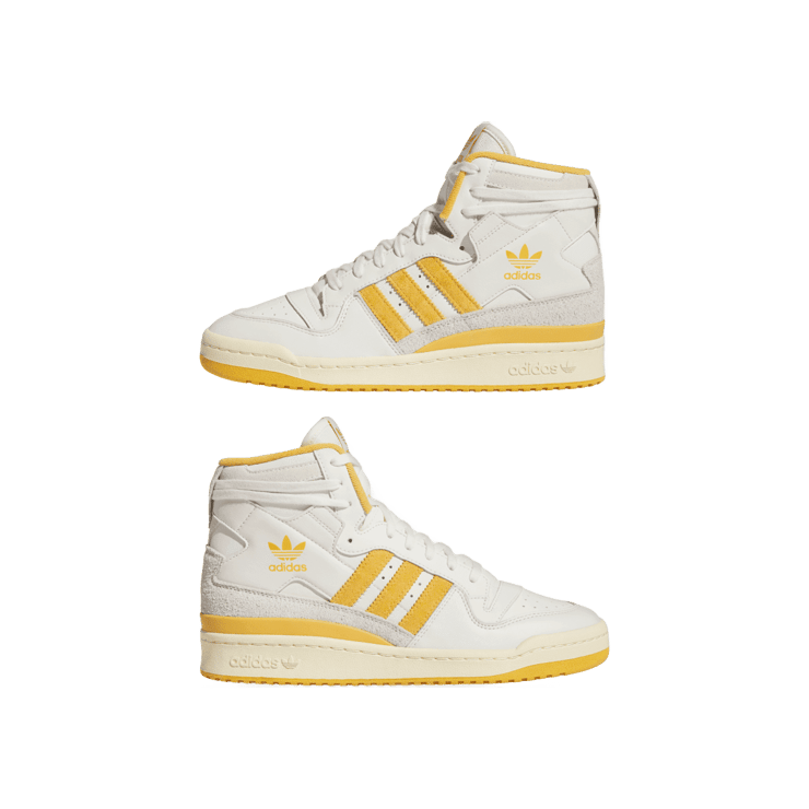 adidas Forum 84 High Easy Yellow Angle 5