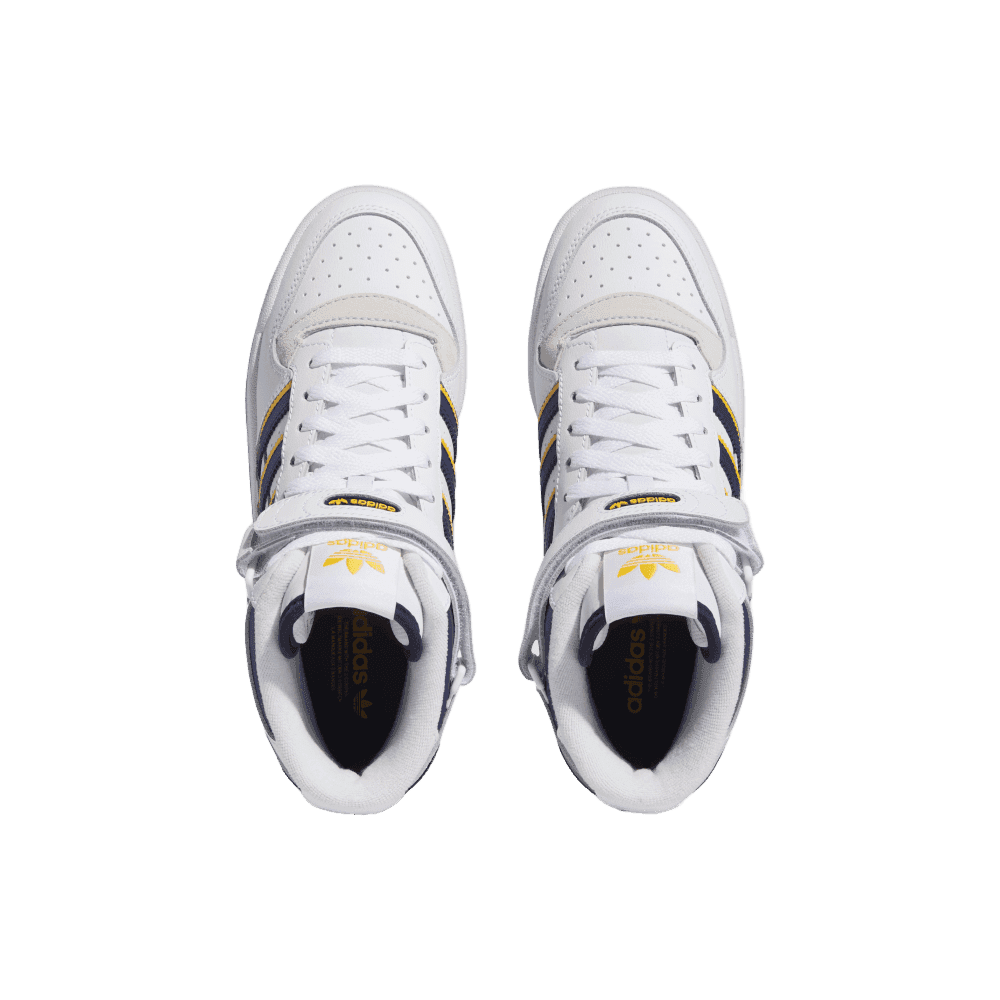 forum mid shoes cloud white