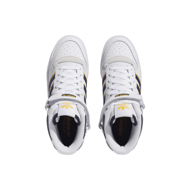 adidas Forum Mid Cloud White Dark Blue (W) Angle 0