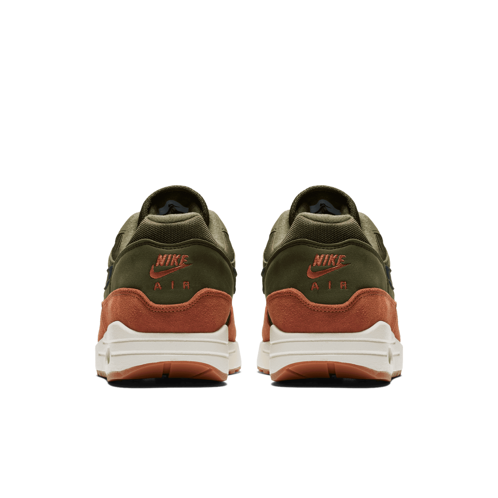 air max 1 olive canvas dark russet
