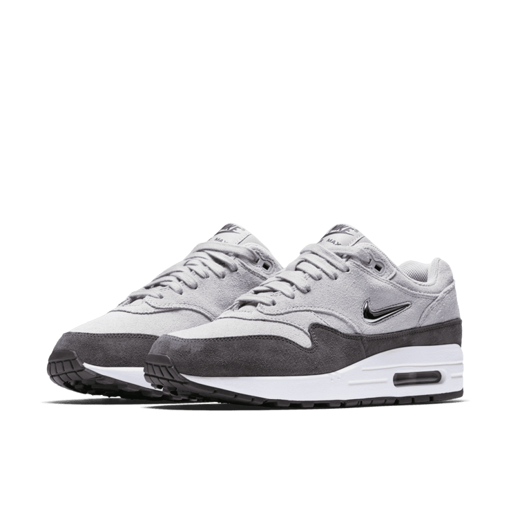 Nike Air Max 1 Jewel Wolf Grey (W) Angle 2