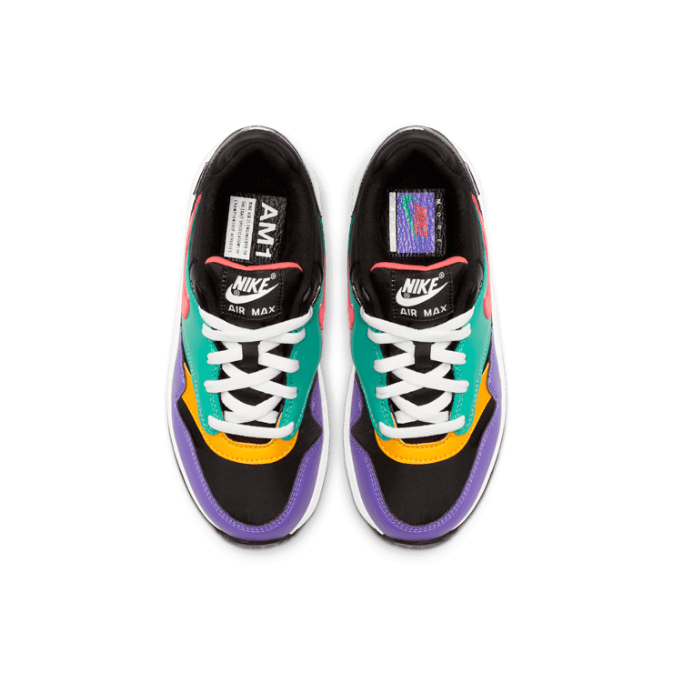 Nike Air Max 1 Game Change Black Kinetic Green (PS) Angle 1