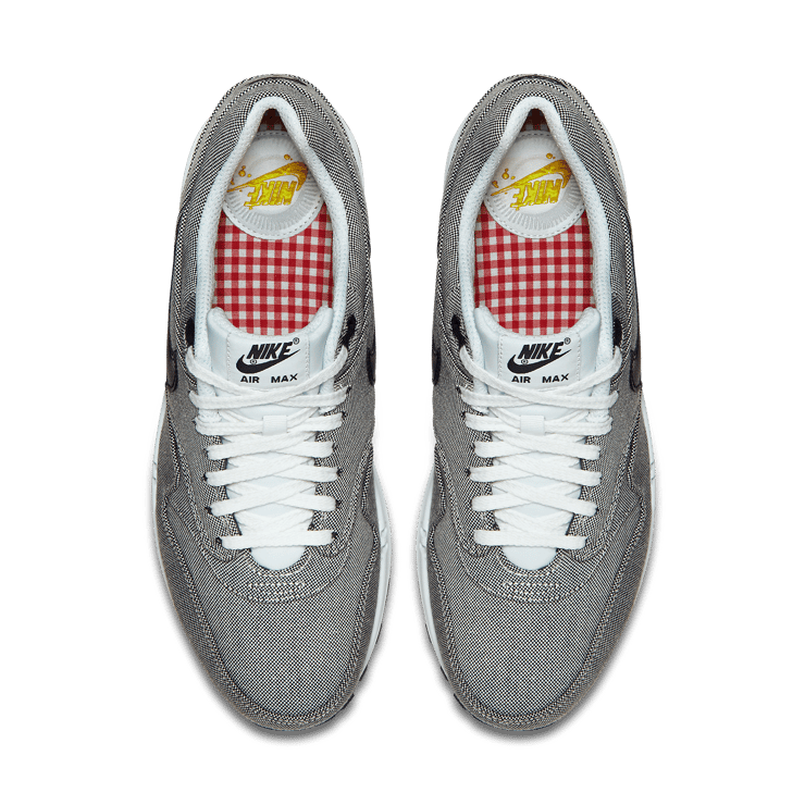 Nike Air Max 1 Canvas White Black Picnic Pack Angle 1