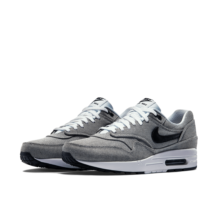 Nike Air Max 1 Canvas White Black Picnic Pack Angle 2