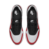 Nike Air Max 1 Ultra Pure Platinum Black Gym Red Angle 1