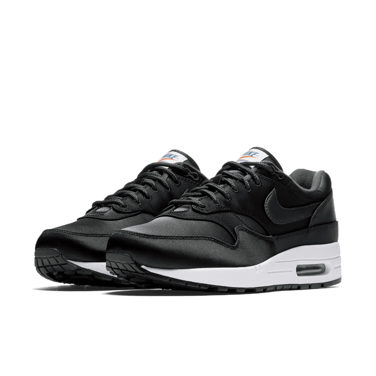 Nike Air Max 1 Satin Pack Black Angle 2