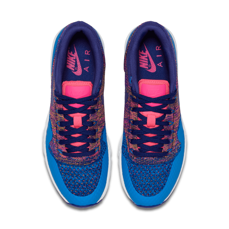 Nike Air Max 1 Ultra Flyknit Photo Blue/Deep Royal Blue (W) Angle 1