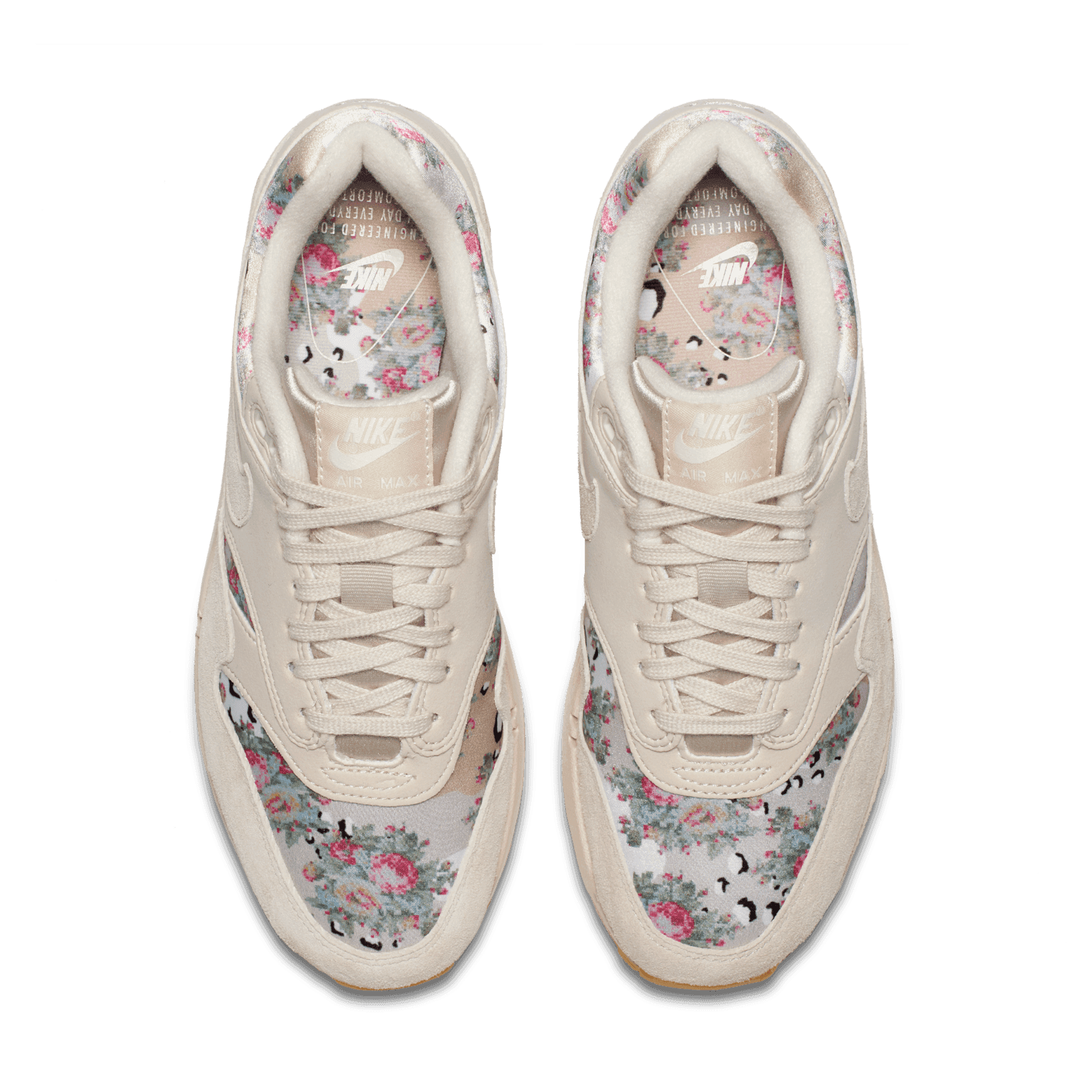 nike air max 1 floral desert sand