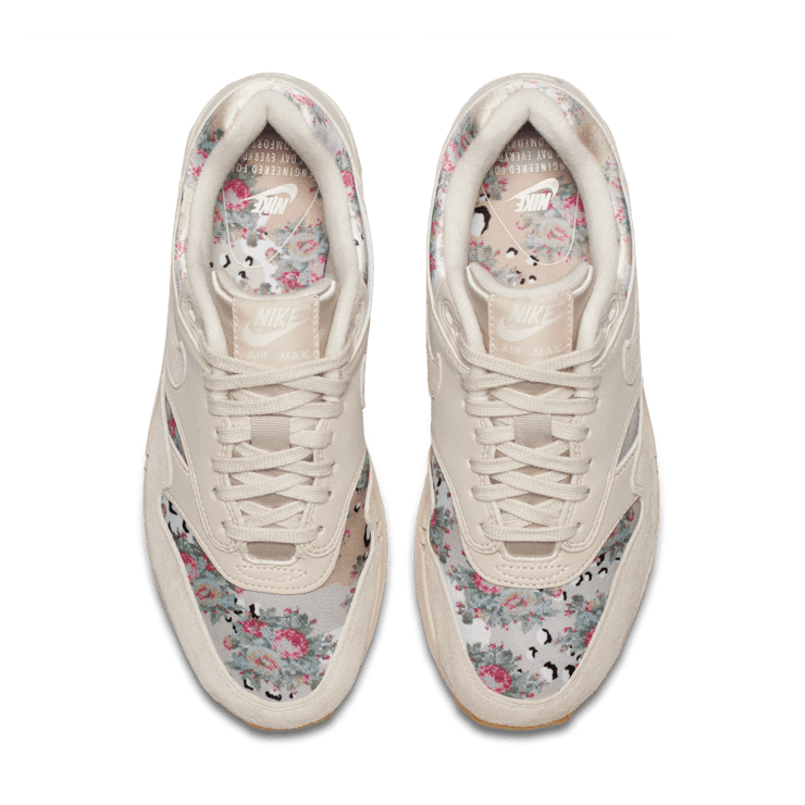 Nike Air Max 1 Floral Desert Sand (W) Angle 1