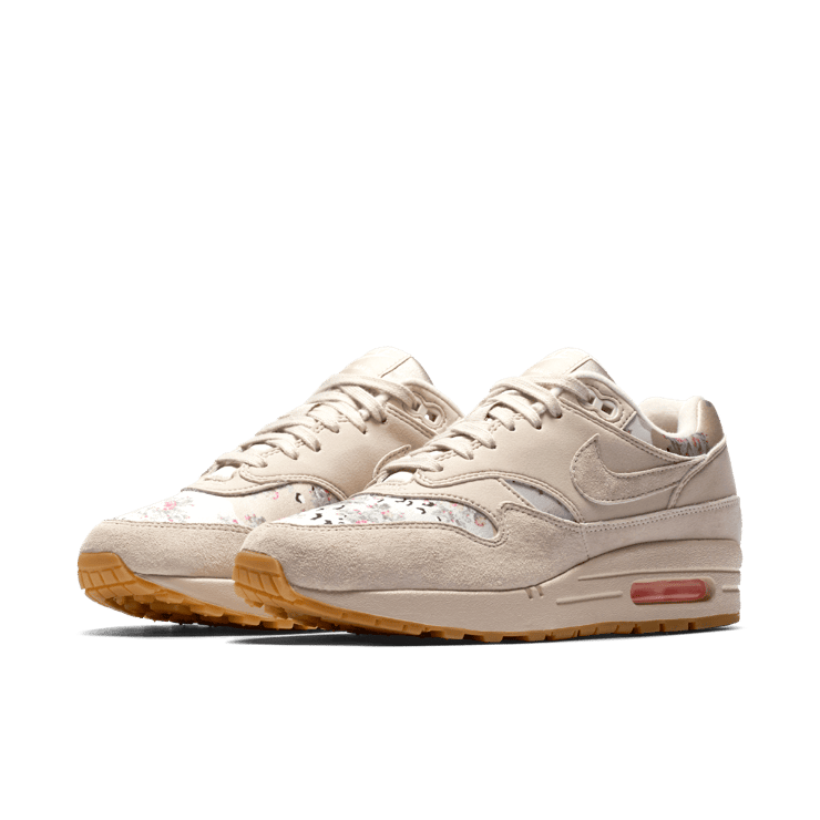 Nike Air Max 1 Floral Desert Sand (W) Angle 2