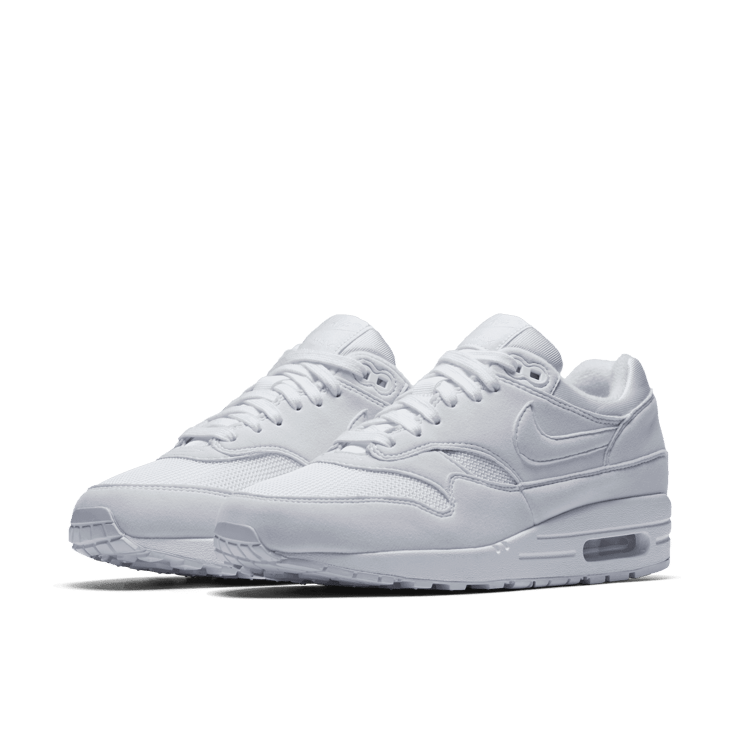 Nike Air Max 1 Triple White (W) Angle 2