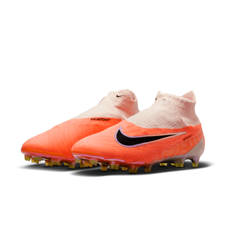 Nike Phantom GX Elite Firm-Ground Soccer Cleats Guava Ice Angle 2