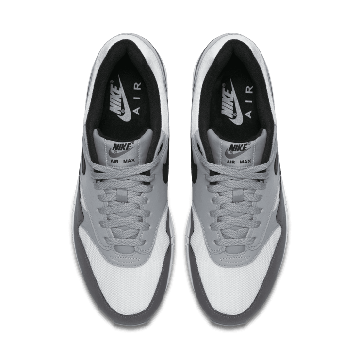 Nike Air Max 1 White Black Wolf Grey Angle 1