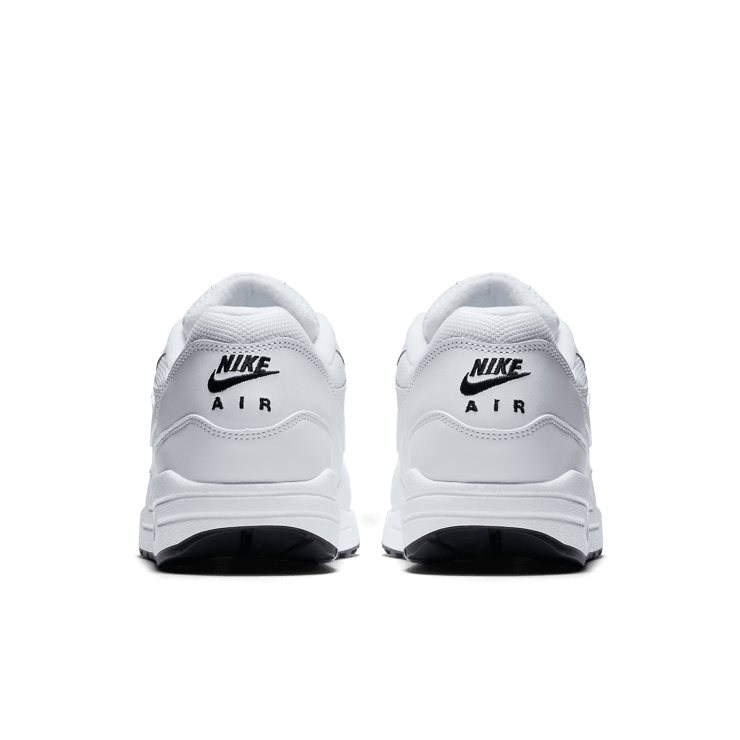 Nike Air Max 1 White White Black Angle 3