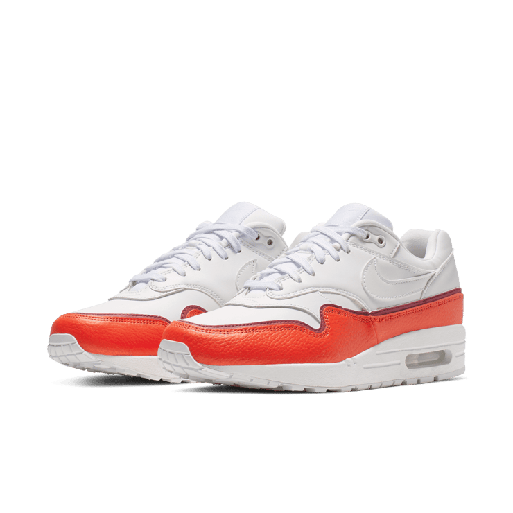 Nike Air Max 1 Liner White Red (W) Angle 2