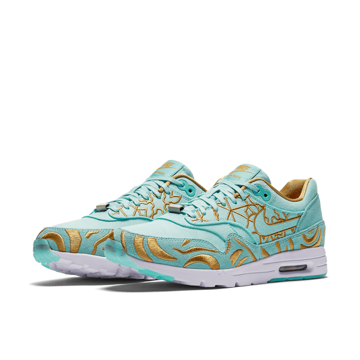 Nike Air Max 1 Ultra Lotc Qs Island Green Island Green-Flt Gld (W) Angle 2