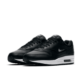 Nike Air Max 1 Jewel Black Silver Angle 2
