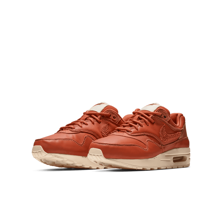 Nike Air Max 1 Embroidered Dusty Peach (GS) Angle 2