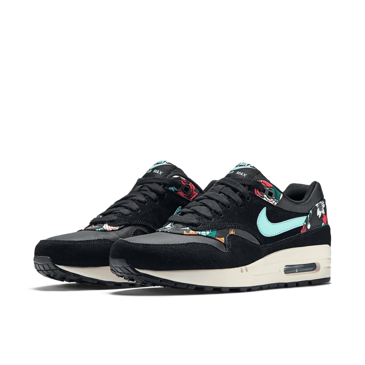 Nike Air Max 1 Aloha Black (W) Angle 2