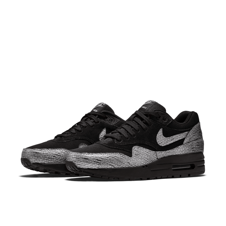 Nike Air Max 1 Premium Black (W) Angle 2