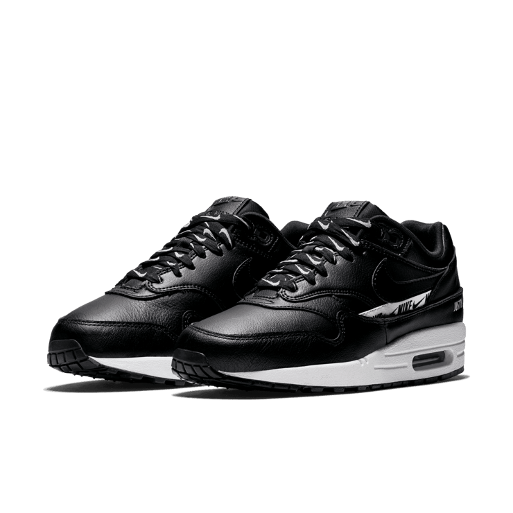 Nike Air Max 1 Overbranding Black (W) Angle 2