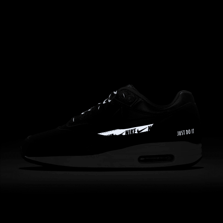 Nike Air Max 1 Overbranding Black (W) Angle 5