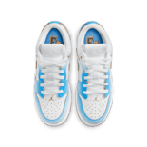 Air Jordan 1 Low SE White Game Royal University Blue (GS) Angle 1