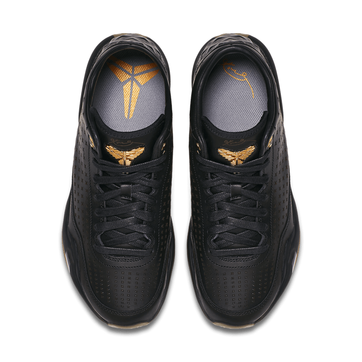 Nike Kobe 10 Mid EXT Black Metallic Gold Angle 1