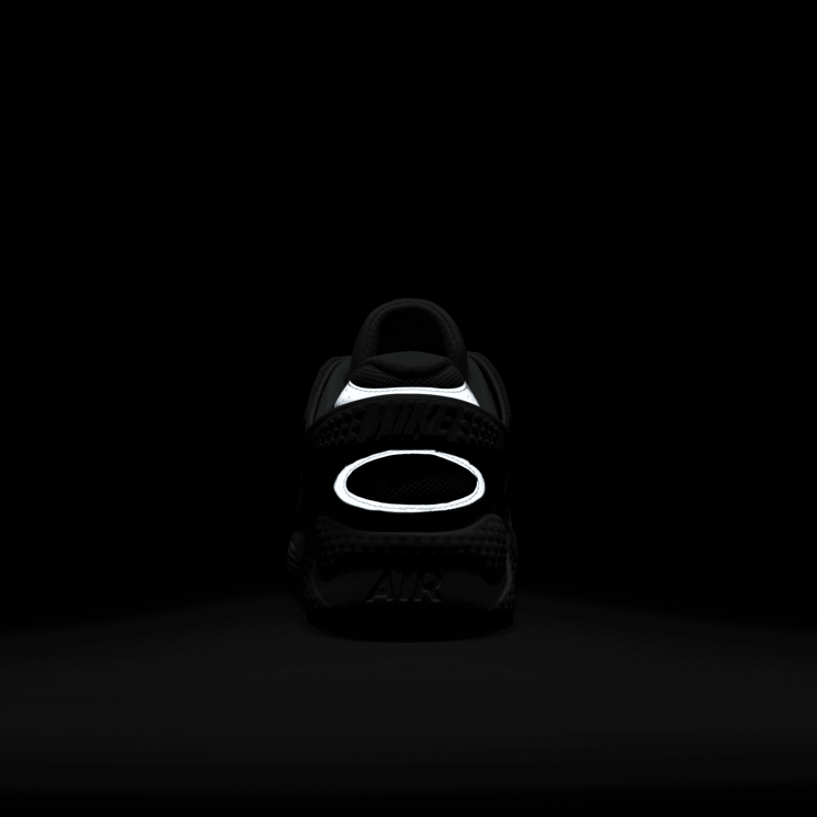 Nike Air Huarache Runner Summit White Metallic Silver Angle 1