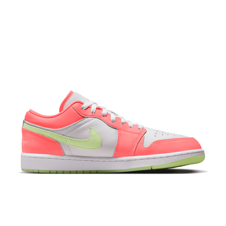 Air Jordan 1 Low SE Lava Glow Barely Volt Angle 1