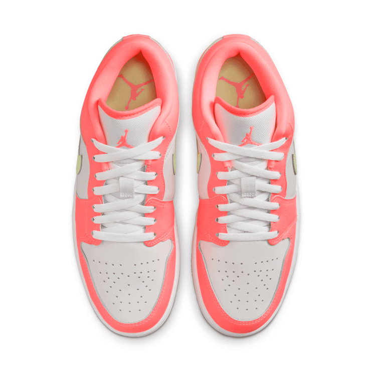 Air Jordan 1 Low SE Lava Glow Barely Volt Angle 2