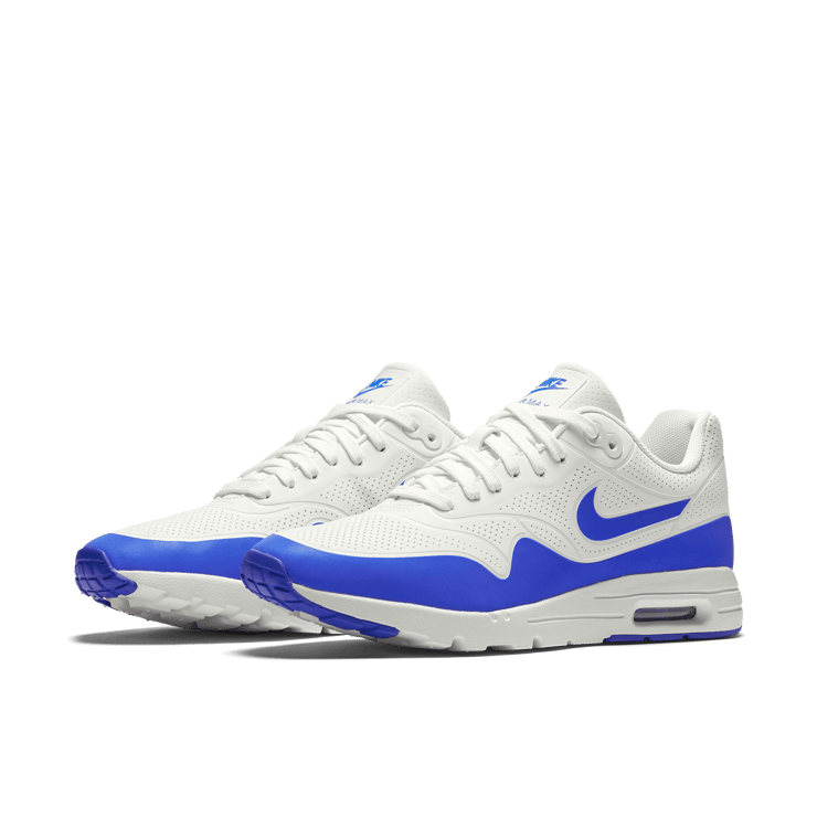 Nike Air Max 1 Ultra Moire Summit White/Racer Blue-White (W) Angle 2
