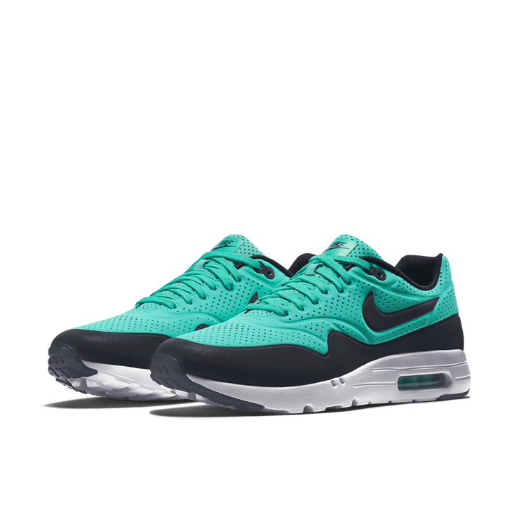Nike Air Max 1 Ultra Morie Menta Dark Obsidian-White Angle 2